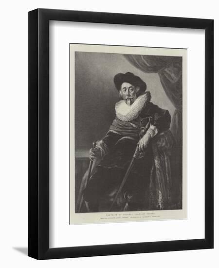 Portrait of Colonel Cornelis Backer-null-Framed Giclee Print