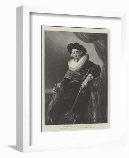 Portrait of Colonel Cornelis Backer-null-Framed Giclee Print