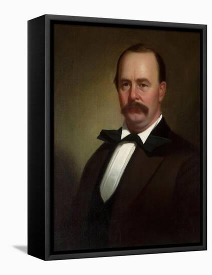 Portrait of Colonel James Hervey Birch, Jr., C.1878-George Caleb Bingham-Framed Premier Image Canvas