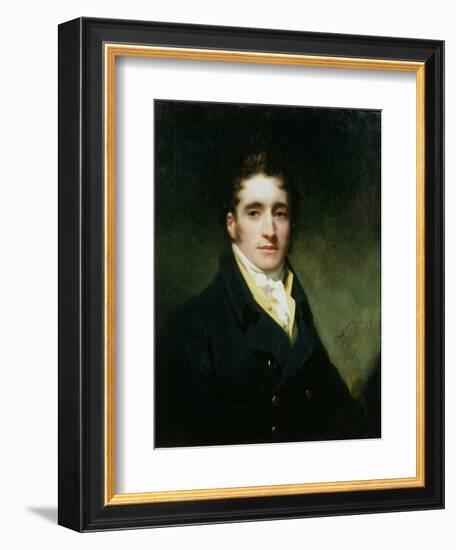 Portrait of Commander Hugh Clapperton (1788-1827) 1817-Sir Henry Raeburn-Framed Giclee Print