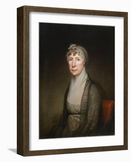 Portrait of Cornelia Van Horn Lansdale (Mrs. Thomas Lancaster Lansdale), C.1820 (Oil on Canvas)-Rembrandt Peale-Framed Giclee Print