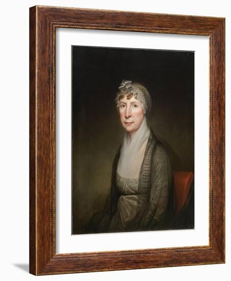 Portrait of Cornelia Van Horn Lansdale (Mrs. Thomas Lancaster Lansdale), C.1820 (Oil on Canvas)-Rembrandt Peale-Framed Giclee Print