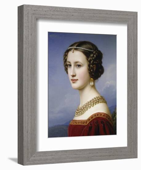 Portrait of Cornelia Vetterlein, 1828-Joseph Karl Stieler-Framed Giclee Print