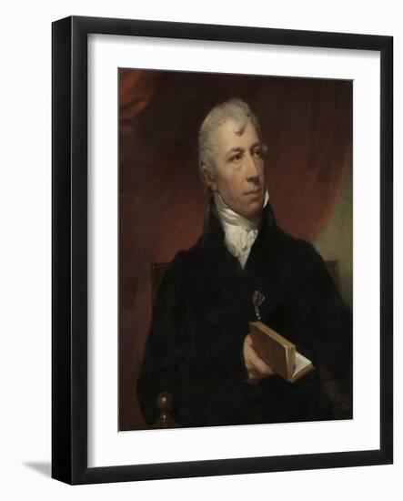 Portrait of Cornelis Apostool, First Director of the Rijksmuseum-Charles Howard Hodges-Framed Art Print
