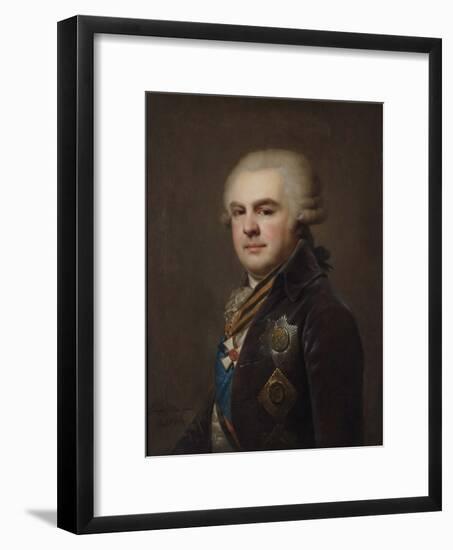 Portrait of Count Alexander Nikolayevich Samoylov (1744-181), 1796-Johann-Baptist Lampi the Younger-Framed Giclee Print