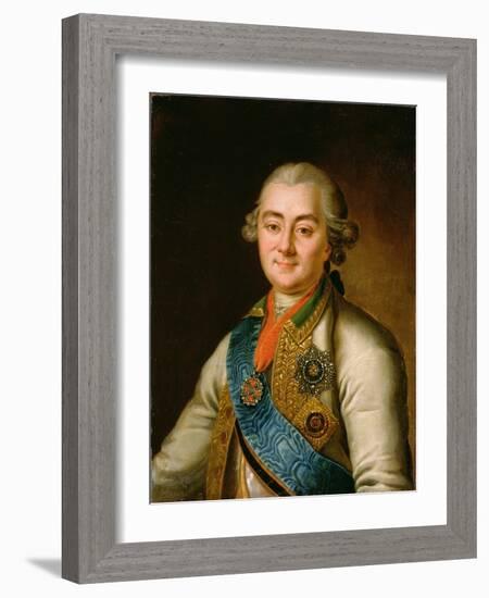 Portrait of Count Alexei Grigorievich Orlov-null-Framed Giclee Print