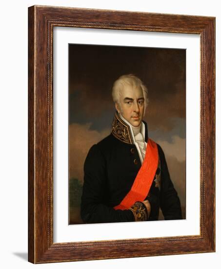 Portrait of Count Alexei Kirillovich Razumovsky (1748-182), 1849-Carl Schulz-Framed Giclee Print