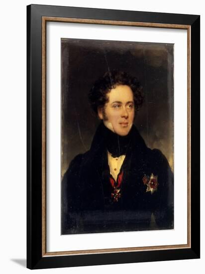 Portrait of Count Alexey Alexeyevich Perovsky (1787-183), Writer Antony Pogorelsky, 1827-Moritz Michael Daffinger-Framed Giclee Print