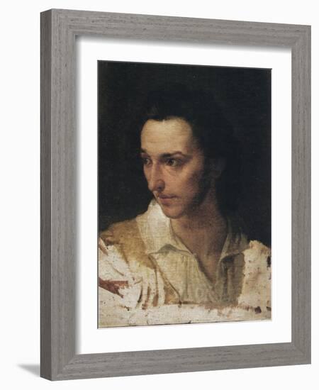 Portrait of Count Alfonso Schiaffinati Porro, 1821-Francesco Hayez-Framed Giclee Print