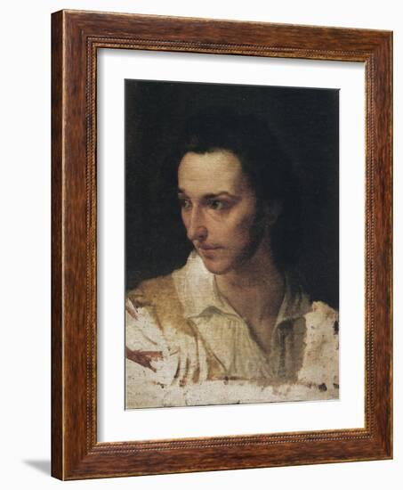 Portrait of Count Alfonso Schiaffinati Porro, 1821-Francesco Hayez-Framed Giclee Print