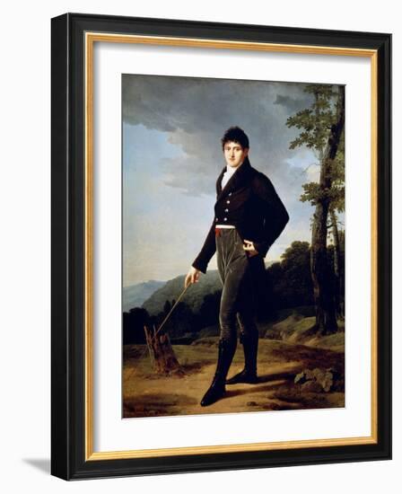 Portrait of Count Andrey Bezborodko, 1804-Robert Lefevre-Framed Giclee Print