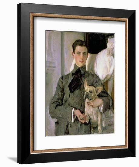 Portrait of Count Feliks Feliksovich Sumarokov-Yelstov (1887-1967) Later Prince Yusupov, 1903-Valentin Aleksandrovich Serov-Framed Giclee Print