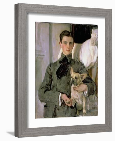 Portrait of Count Feliks Feliksovich Sumarokov-Yelstov (1887-1967) Later Prince Yusupov, 1903-Valentin Aleksandrovich Serov-Framed Giclee Print