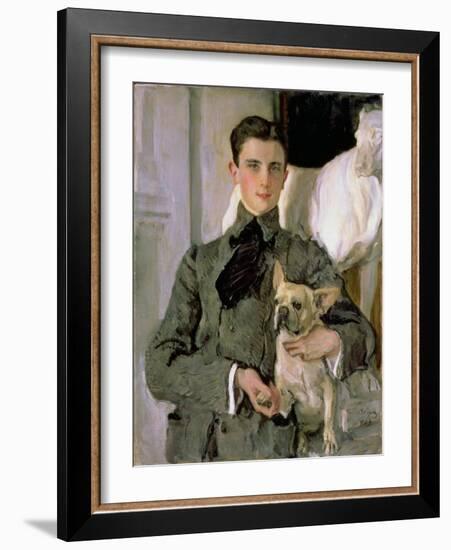 Portrait of Count Feliks Feliksovich Sumarokov-Yelstov (1887-1967) Later Prince Yusupov, 1903-Valentin Aleksandrovich Serov-Framed Giclee Print