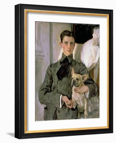 Portrait of Count Feliks Feliksovich Sumarokov-Yelstov (1887-1967) Later Prince Yusupov, 1903-Valentin Aleksandrovich Serov-Framed Giclee Print