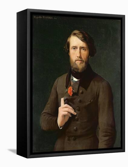 Portrait of Count Felix D'Arjuzon (1800-74) 1841-Hippolyte Flandrin-Framed Premier Image Canvas