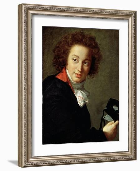 Portrait of Count Grigory Chernyshov with a Mask, 1793-Elisabeth Louise Vigee-LeBrun-Framed Giclee Print