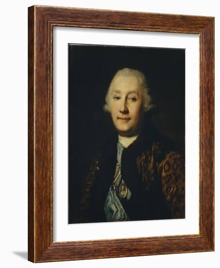 Portrait of Count Grigory Grigoryevich Orlov (1734-178)-Vigilius Erichsen-Framed Giclee Print