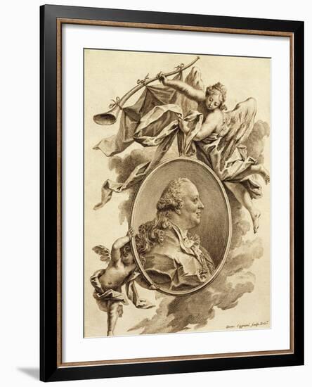 Portrait of Count Karl Joseph Von Firmian-null-Framed Giclee Print