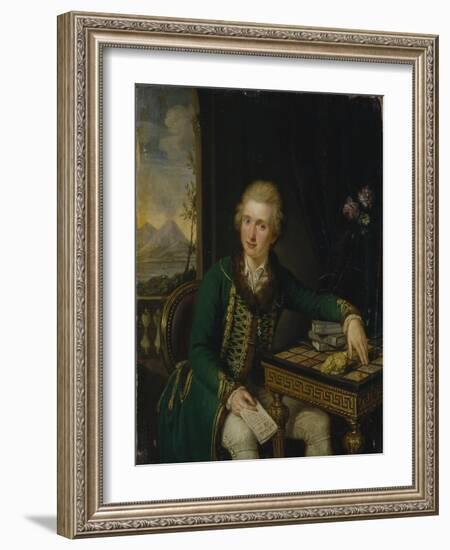 Portrait of Count Michael Johann Von Der Borch (1751-181)-Ludwig Guttenbrunn-Framed Giclee Print