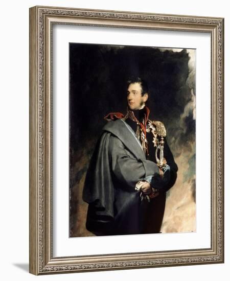 Portrait of Count Mikhail Vorontsov, (1782-183), 1821-Thomas Lawrence-Framed Giclee Print