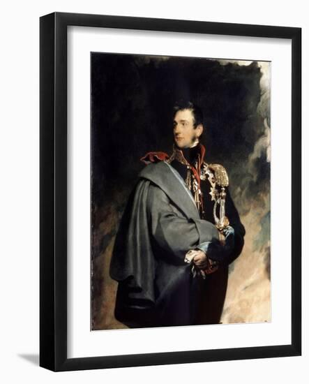 Portrait of Count Mikhail Vorontsov, (1782-183), 1821-Thomas Lawrence-Framed Giclee Print