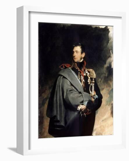 Portrait of Count Mikhail Vorontsov, (1782-183), 1821-Thomas Lawrence-Framed Giclee Print