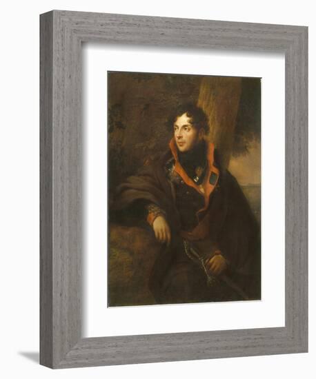 Portrait of Count Nikolay Mikhailovich Kamensky (1776-181), 1810-Friedrich Georg Weitsch-Framed Giclee Print