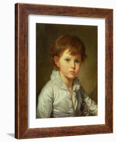 Portrait of Count Stroganov as a Child, 1778-Jean-Baptiste Greuze-Framed Giclee Print