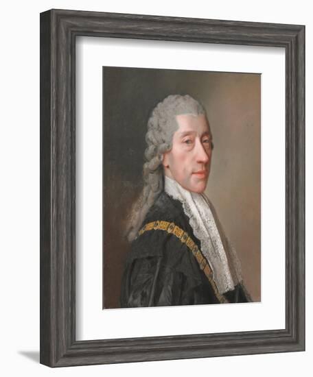 Portrait of Count Wenzel Anton Kaunitz-Jean-Etienne Liotard-Framed Giclee Print