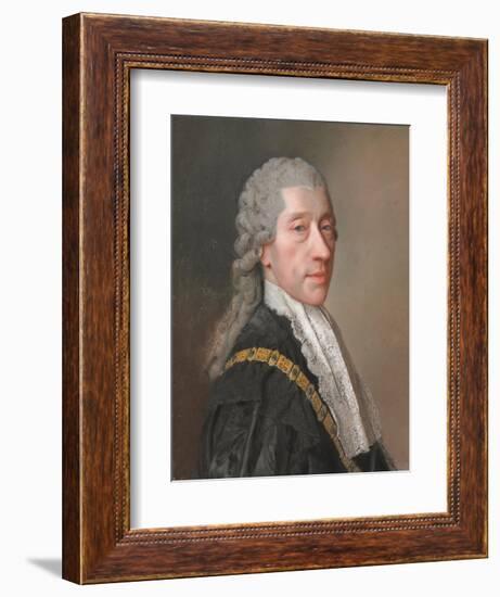 Portrait of Count Wenzel Anton Kaunitz-Jean-Etienne Liotard-Framed Giclee Print