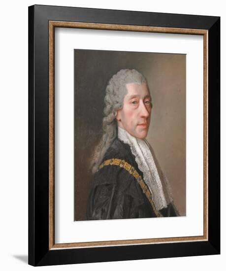 Portrait of Count Wenzel Anton Kaunitz-Jean-Etienne Liotard-Framed Giclee Print