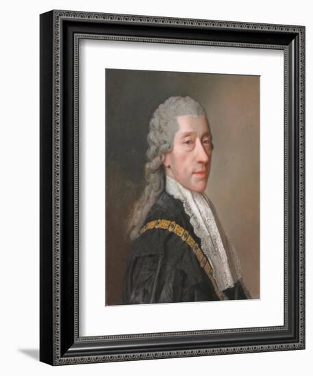 Portrait of Count Wenzel Anton Kaunitz-Jean-Etienne Liotard-Framed Giclee Print