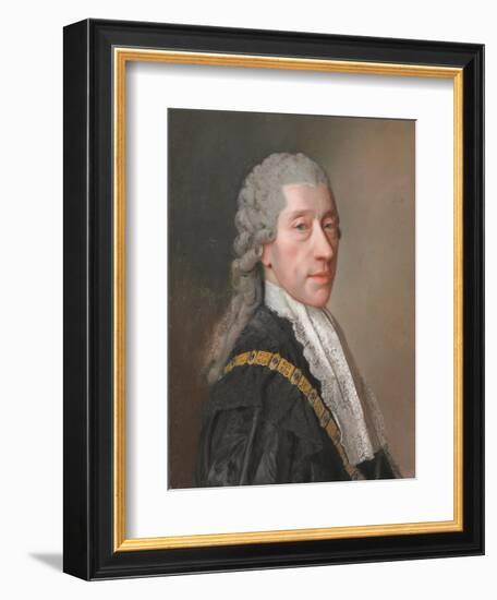 Portrait of Count Wenzel Anton Kaunitz-Jean-Etienne Liotard-Framed Giclee Print