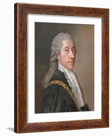 Portrait of Count Wenzel Anton Kaunitz-Jean-Etienne Liotard-Framed Giclee Print