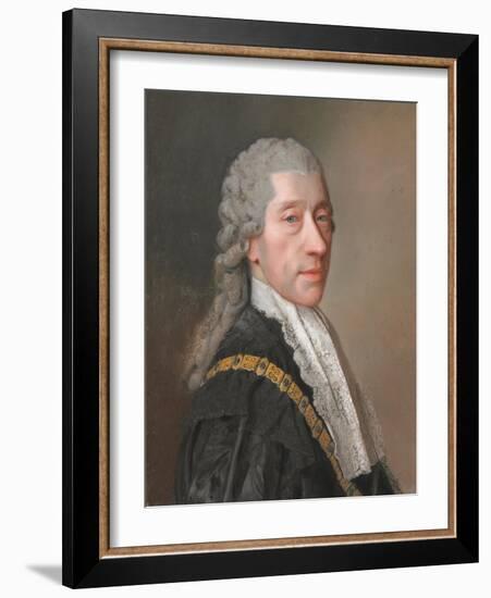 Portrait of Count Wenzel Anton Kaunitz-Jean-Etienne Liotard-Framed Giclee Print