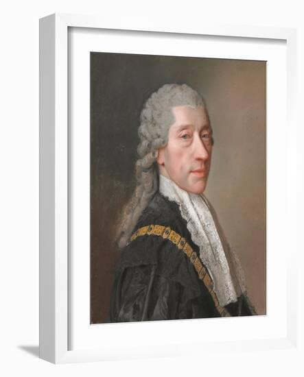 Portrait of Count Wenzel Anton Kaunitz-Jean-Etienne Liotard-Framed Giclee Print