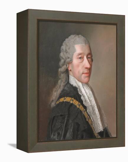 Portrait of Count Wenzel Anton Kaunitz-Jean-Etienne Liotard-Framed Premier Image Canvas