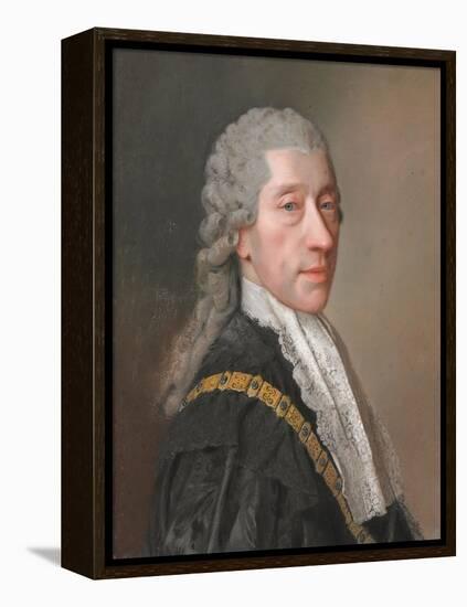 Portrait of Count Wenzel Anton Kaunitz-Jean-Etienne Liotard-Framed Premier Image Canvas