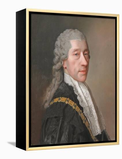 Portrait of Count Wenzel Anton Kaunitz-Jean-Etienne Liotard-Framed Premier Image Canvas