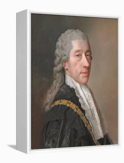 Portrait of Count Wenzel Anton Kaunitz-Jean-Etienne Liotard-Framed Premier Image Canvas