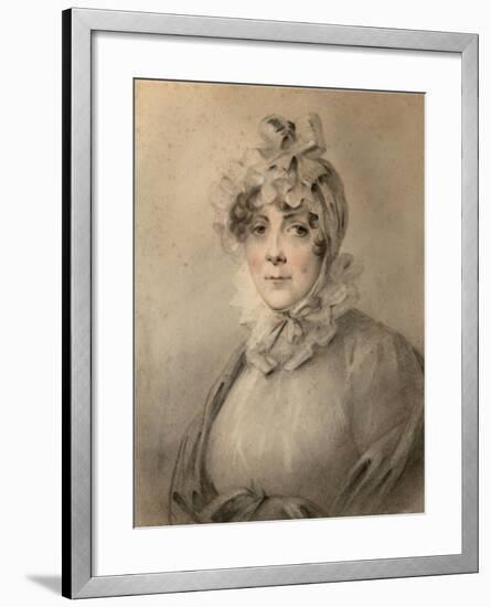 Portrait of Countess Anastasia Nikolaevna Shcherbatova (?-181), Née Dolgorukova-Alexander Molinari-Framed Giclee Print