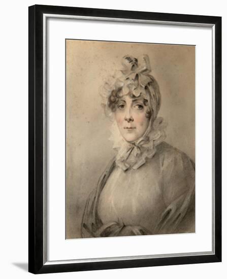 Portrait of Countess Anastasia Nikolaevna Shcherbatova (?-181), Née Dolgorukova-Alexander Molinari-Framed Giclee Print