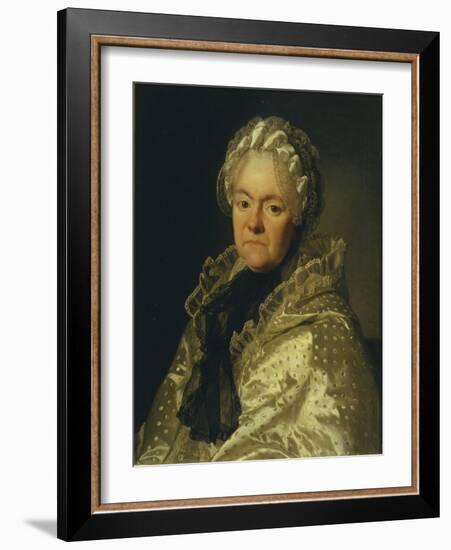 Portrait of Countess Ekaterina Andreyevna Chernysheva, Née Ushakova (1715-177), 1776-Alexander Roslin-Framed Giclee Print
