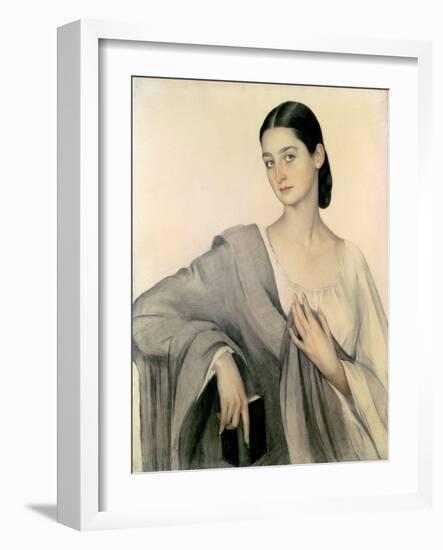 Portrait of Countess Eliso Dadiani, 1919-Savelij Abramovich Sorin-Framed Giclee Print