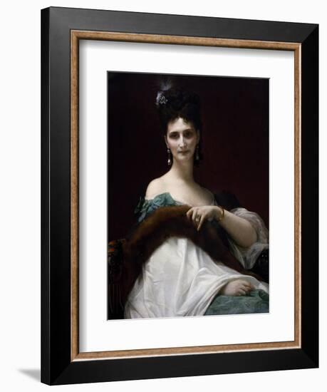 Portrait of Countess Keller, 1873-Alexandre Cabanel-Framed Giclee Print