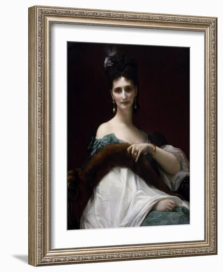 Portrait of Countess Keller, 1873-Alexandre Cabanel-Framed Giclee Print