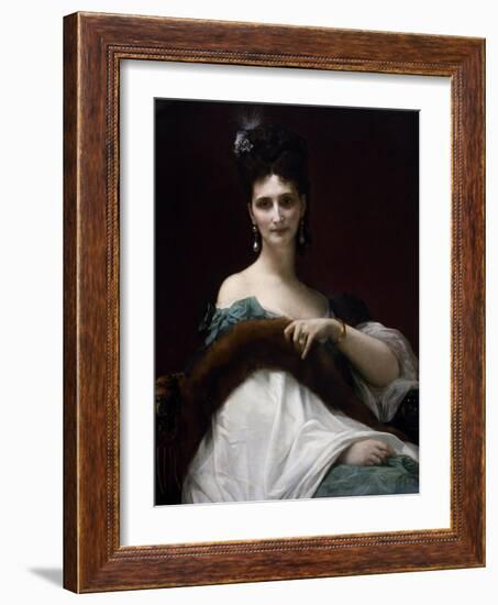Portrait of Countess Keller, 1873-Alexandre Cabanel-Framed Giclee Print