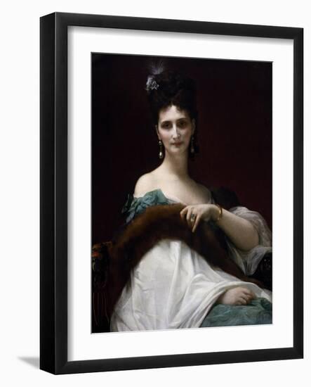 Portrait of Countess Keller, 1873-Alexandre Cabanel-Framed Giclee Print