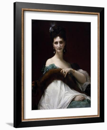 Portrait of Countess Keller, 1873-Alexandre Cabanel-Framed Giclee Print